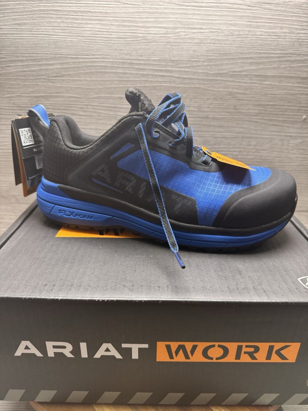 Ariat Shoes Outpace Day One Safety Comp Toe Work Baltic Blue Womens 6